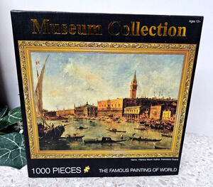 Museum Collection 1000 Piece Puzzle Venice View by Francesco Guardi Complete